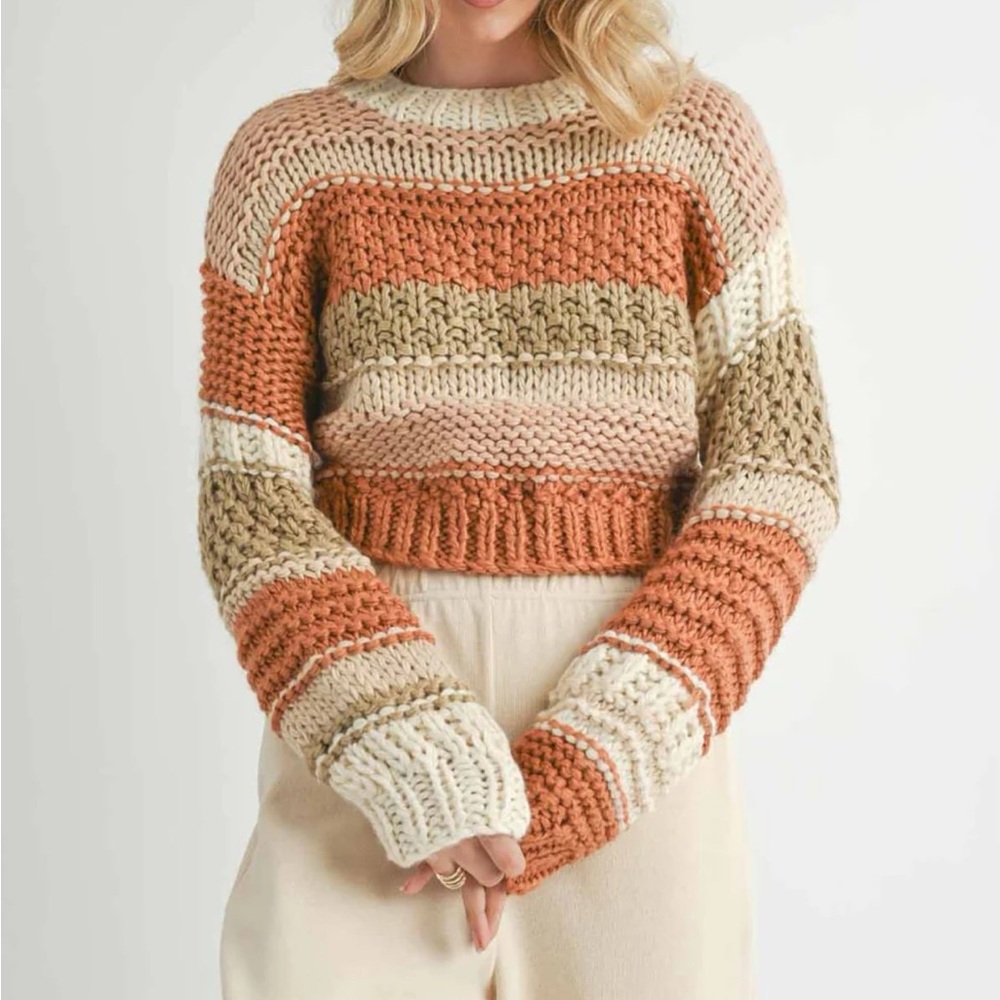 NWT Sadie & Sage chunky knit sweater